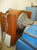 Ling shaker with slip table side view